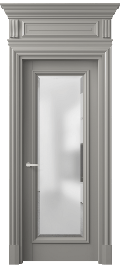 Дверь межкомнатная Antique 7300 Бук нейтральный серый Сатинированное стекло с фацетом, 6 мм КЭП + Объёмный фриз + Карниз БНСР Цена 124183 ₽ Наличники уже входят в базовый комплект. Фабрика дверей Волховец 8 (800) 551 43 19 Межкомнатная дверь Antique 7300 Бук нейтральный серый Сатинированное стекло с фацетом, 6 мм Цена 124183 ₽ | Volhovec