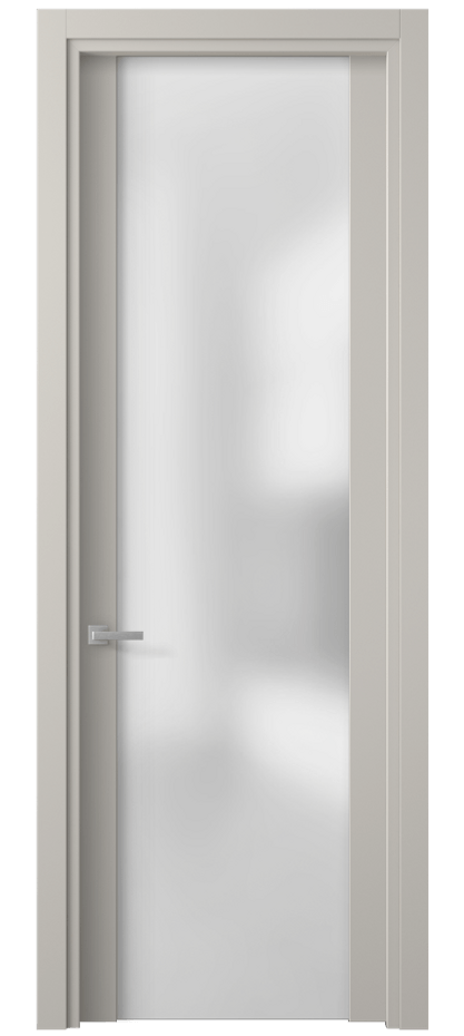 Дверь межкомнатная Planum 4114 Матовый облачно-серый Сатинированное стекло Гладкий наличник МОС Цена 47439 ₽ Наличники уже входят в базовый комплект. Фабрика дверей Волховец 8 (800) 551 43 19 Межкомнатная дверь Planum 4114 Матовый облачно-серый Сатинированное стекло Цена 47439 ₽ | Volhovec