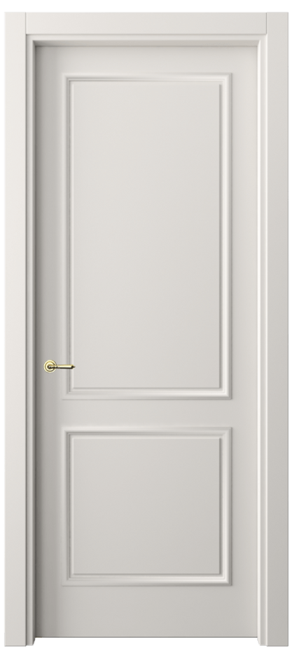 Межкомнатная дверь Paris 8121 Матовый пудровый белый  Цена 51679 ₽| Volhovec