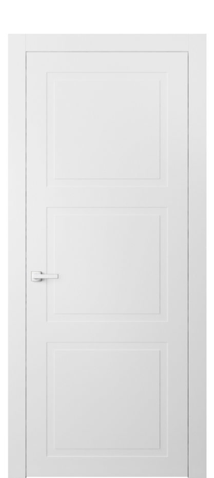 Межкомнатная дверь Нео Классик 8003 Матовый белоснежный  Цена 66499 ₽ | Volhovec