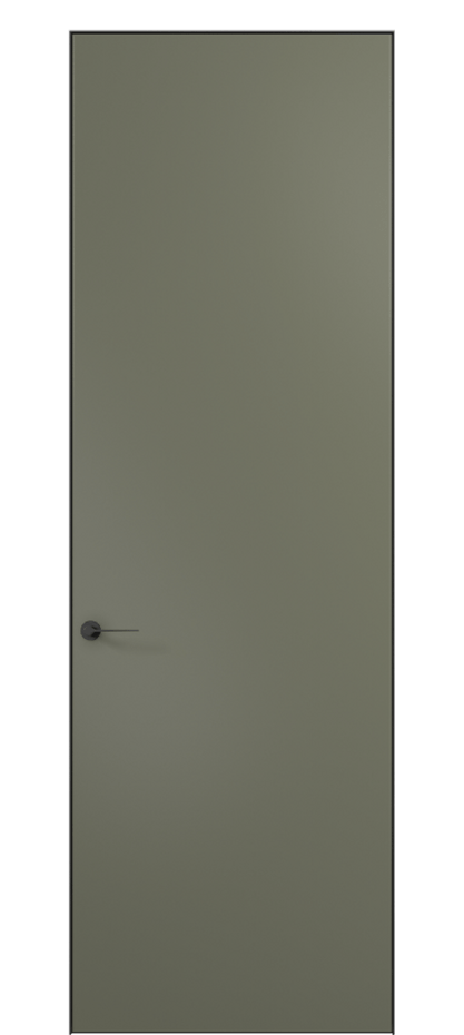 Межкомнатная дверь Планум Про АКП 0010 Матовый оливковый тёмный  Цена 54550 ₽ | Volhovec