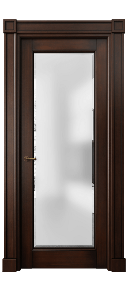 Дверь межкомнатная Тоскана Плано 6300 Бук тёмный с патиной Сатинированное стекло с фацетом Гладкие пилястры с квадратными розетками БТП Цена 157980 ₽ Наличники уже входят в базовый комплект. Фабрика дверей Волховец 8 (800) 551 43 19 Межкомнатная дверь Тоскана Плано 6300 Бук тёмный с патиной Сатинированное стекло с фацетом Цена 157980 ₽ | Volhovec