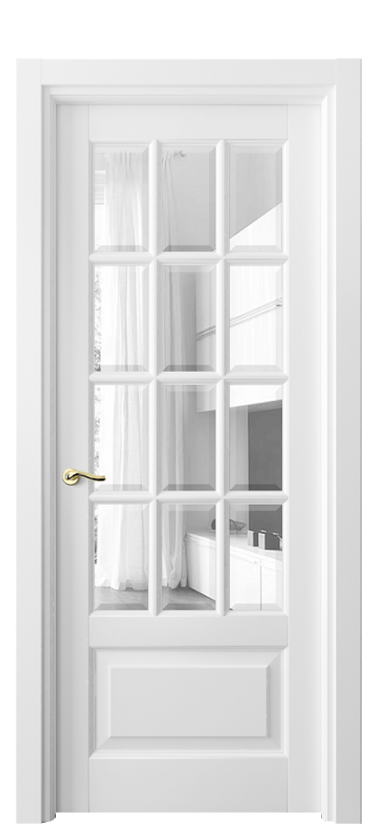 Дверь межкомнатная Lignum 0728 Бук белоснежный Прозрачное стекло с фацетом, 6 мм Гладкий наличник ББЛ Цена 115799 ₽ Наличники уже входят в базовый комплект. Фабрика дверей Волховец 8 (800) 551 43 19 Межкомнатная дверь Lignum 0728 Бук белоснежный Прозрачное стекло с фацетом, 6 мм Цена 115799 ₽ | Volhovec