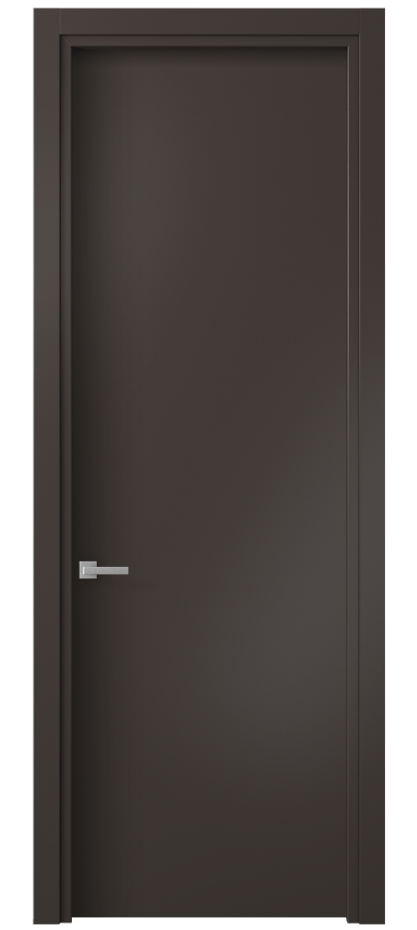 Межкомнатная дверь Планум 0010 Матовый антрацит  Цена 282570 AMD | Volhovec
