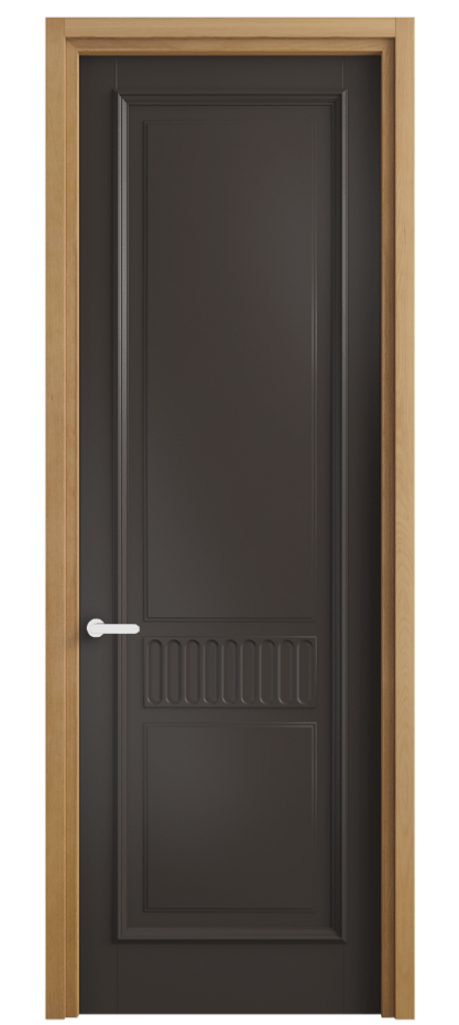 Дверь межкомнатная Шарм 6707 Матовый антрацит Узкий классический наличник БНМ Цена 104199 ₽ Наличники уже входят в базовый комплект. Фабрика дверей Волховец 8 (800) 551 43 19 Межкомнатная дверь Шарм 6707 Матовый антрацит Цена 104199 ₽ | Volhovec