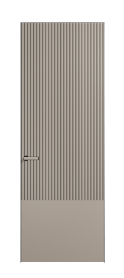 Дверь межкомнатная Velvet 8203 Матовый бисквитный. Скрытый короб Черный Цена 71270 . Фабрика дверей Волховец 8 (800) 551 43 19 Межкомнатная дверь Velvet 8203 Матовый бисквитный. Цена 71270 | Volhovec