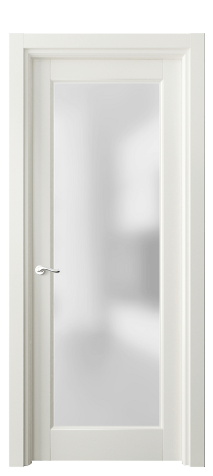 Межкомнатная дверь Lignum 0700 Бук жемчуг Сатинированное стекло Цена 73439 ₽ | Volhovec