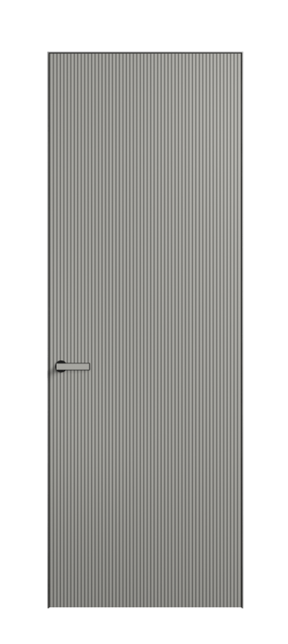 Дверь межкомнатная Velvet АКП 8201 Матовый нейтральный серый. Скрытый короб Черный Цена 70469 . Фабрика дверей Волховец 8 (800) 551 43 19 Межкомнатная дверь Velvet АКП 8201 Матовый нейтральный серый. Цена 70469 | Volhovec