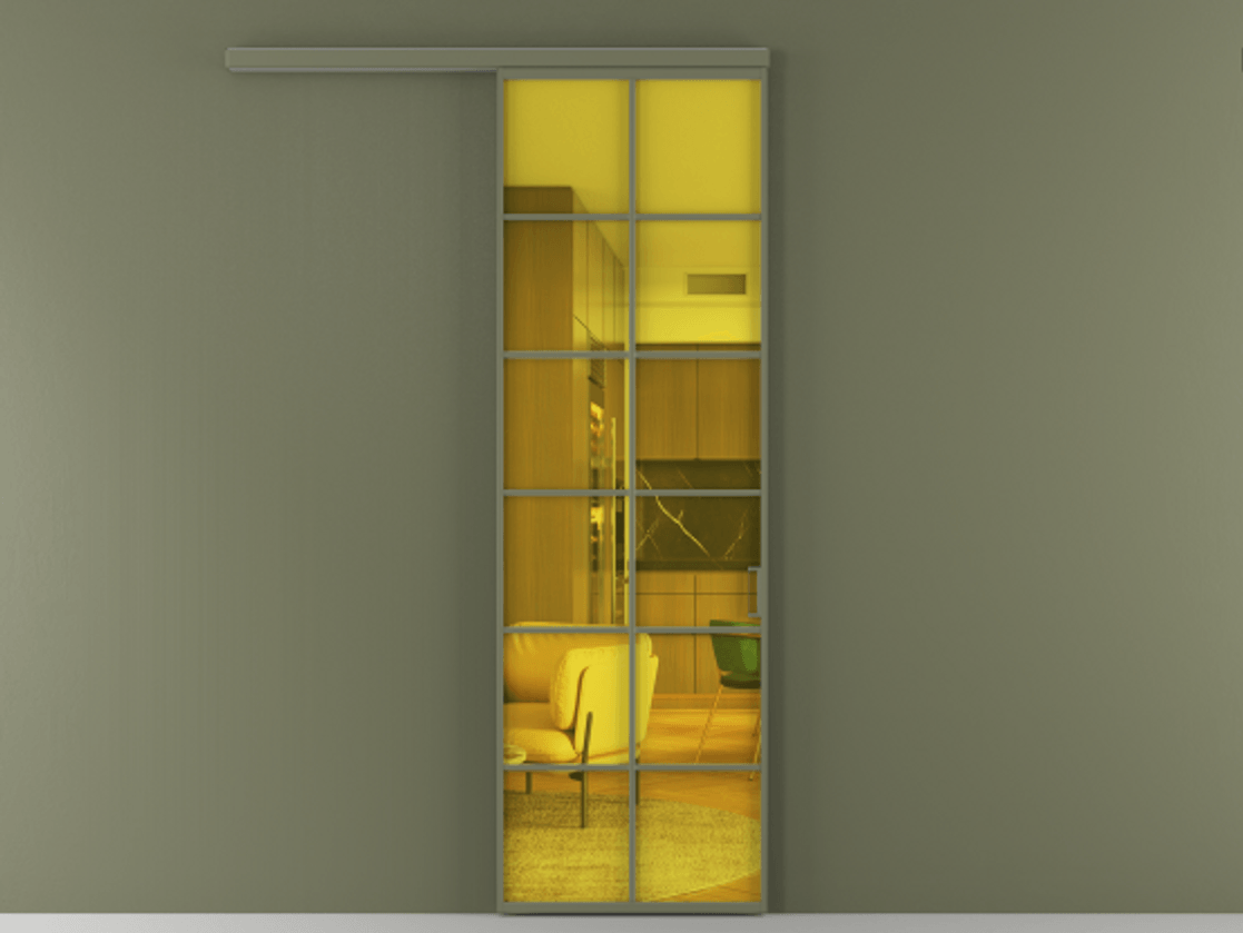 Перегородка Формато вдоль стены 1 створка АЛПР 040.05 Алюминий оливковый тёмный Прозрачное жёлтое стекло, триплекс. Цена 95095 ₽ 1. Полотно (800/2100 мм)
2. Комплект установки раздвижной системы
3. Базовый комплект фурнитуры
4.Ручка Рондо. Фабрика дверей Волховец 8 (800) 551 43 19 Перегородка Формато вдоль стены 1 створка АЛПР 040.05 Алюминий оливковый тёмный Прозрачное жёлтое стекло, триплекс Цена 95095 ₽ | Volhovec