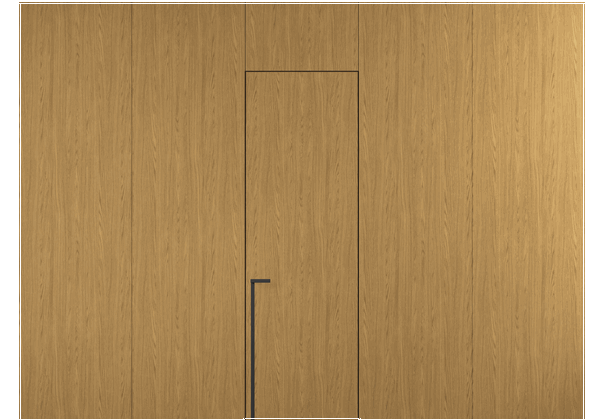 Панели для отделки стен Стеновая панель в искусственной отделке Ванильный дуб. Цвет Ванильный дуб. Материал Ламинатин. Коллекция Искусственные отделки. Картинка.