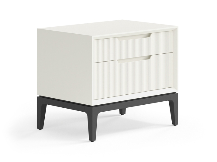Мебель Тумба прикроватная Velvet 2 ящика. Цвет Матовый молочно-белый. Материал Гладкая эмаль. Коллекция Тумба прикроватная Velvet 2 ящика. Фото. Мебель Тумба прикроватная Velvet 2 ящика. Цвет Матовый молочно-белый. Материал Гладкая эмаль. Коллекция Тумба прикроватная Velvet 2 ящика. Картинка.