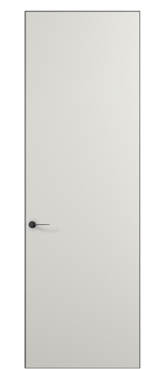 Дверь межкомнатная АКУ 0010 ПЭБЛ. Цвет ПЭТ белоснежный. Материал ПЭТ. Коллекция Planum Pro. Картинка.