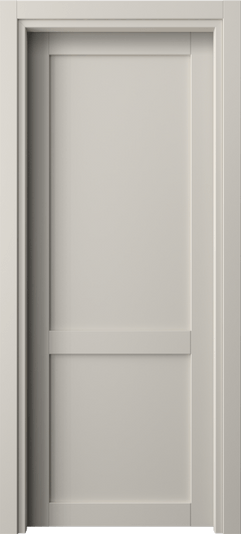 Дверь межкомнатная 2121 ПЭСС. Цвет ПЭТ светло-серый. Материал ПЭТ. Коллекция Neo1. Картинка.