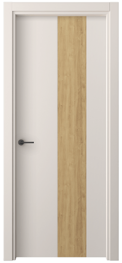 Дверь межкомнатная 4225 ПЭТБ. Цвет ПЭТ тёплый-белый. Материал ПЭТ. Коллекция Freedom. Картинка.