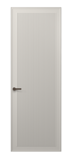 Дверь межкомнатная АКП 8622 МОС. Цвет Матовый облачно-серый. Материал Гладкая эмаль. Коллекция Dune. Картинка.