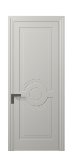 Дверь межкомнатная АКП 8361 МТСР. Цвет Матовый тёплый серый. Материал Гладкая эмаль. Коллекция Rocca. Картинка.