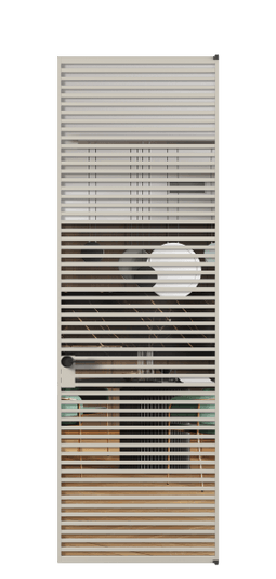 Межкомнатная дверь АЛПЛ040.06 Crystalvision АСБЖ. Цвет Алюминий светло-бежевый. Материал Алюминий в эмали. Коллекция Formato. Фото. Дверь межкомнатная АЛПЛ040.06 Crystalvision АСБЖ. Цвет Алюминий светло-бежевый. Материал Алюминий в эмали. Коллекция Formato. Картинка.