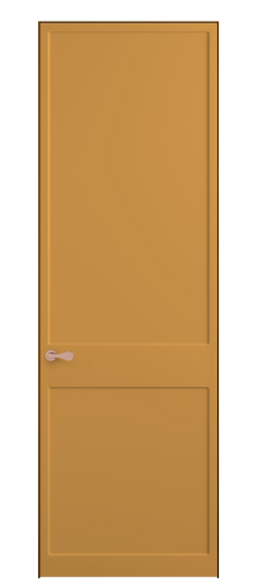 Дверь межкомнатная 7521 Пастельно-жёлтый RAL 1034. Цвет RAL Пастельно-жёлтый RAL 1034. Материал Гладкая эмаль. Коллекция Softform. Картинка.
