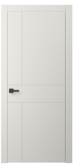 Дверь межкомнатная АКП 8056 МПБЛ. Цвет Матовый пудровый белый. Материал Гладкая эмаль. Коллекция Linea. Картинка.