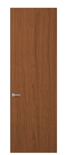 Дверь межкомнатная ПУ 0010 ОМДМР. Цвет Орех медный матовый рифт. Материал Радиальный шпон Naturwood. Коллекция Planum. Картинка.