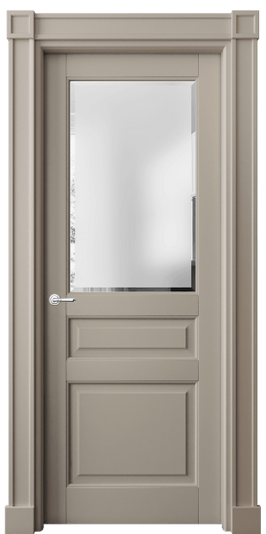 Дверь межкомнатная 6304 ББСК САТ-Ф. Цвет Бук бисквитный. Материал Массив бука эмаль. Коллекция Toscana Plano. Картинка.