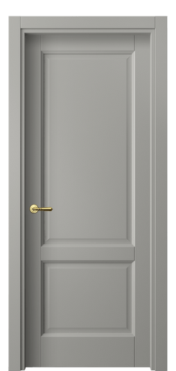 Дверь межкомнатная 1421 МНСР. Цвет Матовый нейтральный серый. Материал Гладкая эмаль. Коллекция Galant. Картинка.