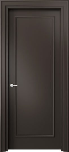 Межкомнатная дверь 8101 МАН. Цвет Матовый антрацит. Материал Гладкая эмаль. Коллекция Paris. Фото. Дверь межкомнатная 8101 МАН. Цвет Матовый антрацит. Материал Гладкая эмаль. Коллекция Paris. Картинка.