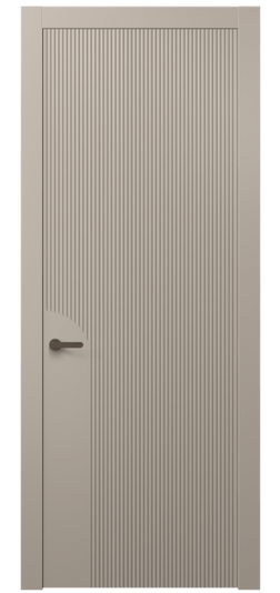 Дверь межкомнатная 8625 МБСК . Цвет Матовый бисквитный. Материал Гладкая эмаль. Коллекция Dune. Картинка.