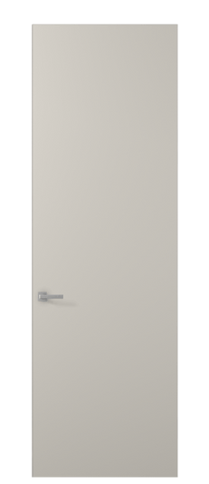 Дверь межкомнатная ПУ 0010 ПЭСС. Цвет ПЭТ светло-серый. Материал ПЭТ. Коллекция Planum. Картинка.
