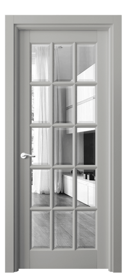 Межкомнатная дверь 0708 МНСР ЗЕР-Ф. Цвет Матовый нейтральный серый. Материал Гладкая эмаль. Коллекция Лигнум. Фото. Дверь межкомнатная 0708 МНСР ЗЕР-Ф. Цвет Матовый нейтральный серый. Материал Гладкая эмаль. Коллекция Лигнум. Картинка.