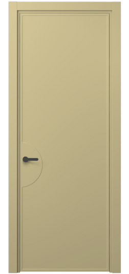 Дверь межкомнатная 8604 Слоновая кость RAL 1014. Цвет RAL Слоновая кость RAL 1014. Материал Гладкая эмаль. Коллекция Frame. Картинка.