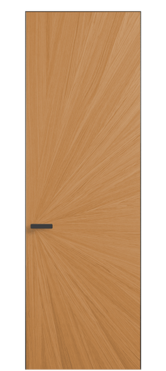 Дверь межкомнатная 0206 ДМНМР Дуб миндальный матовый. Цвет Дуб миндальный матовый рифт. Материал Радиальный шпон Naturwood. Коллекция Rift. Картинка.