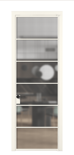 Межкомнатная дверь АЛПЛ040.04 АПБЛ MS. Цвет Алюминий пудровый белый. Материал Алюминий в эмали. Коллекция Formato. Фото. Дверь межкомнатная АЛПЛ040.04 АПБЛ MS. Цвет Алюминий пудровый белый. Материал Алюминий в эмали. Коллекция Formato. Картинка.