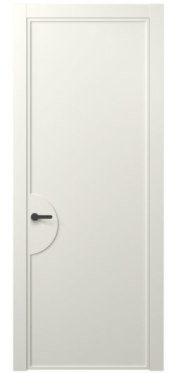 Дверь межкомнатная АКП 8604 МЖМ. Цвет Матовый жемчужный. Материал Гладкая эмаль. Коллекция Frame. Картинка.
