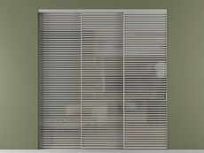 Перегородка Formato внутри проёма телескопик синхро 2