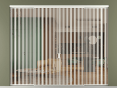 Перегородка Формато внутри проёма 4 створки