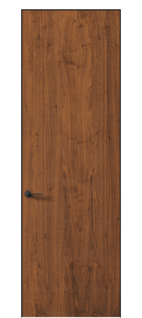 Дверь межкомнатная 0010 АКП ОМДМ Орех медный матовый. Цвет Орех медный матовый. Материал Шпон Naturwood. Коллекция Planum Pro. Картинка.