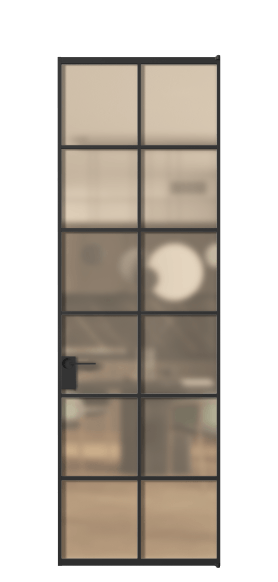 Межкомнатная дверь АЛПЛ040.05 САТ ОРАНЖ ЧЕР. Цвет Алюминий Черный. Материал Алюминий. Коллекция Formato. Фото. Дверь межкомнатная АЛПЛ040.05 САТ ОРАНЖ ЧЕР. Цвет Алюминий Черный. Материал Алюминий. Коллекция Formato. Картинка.